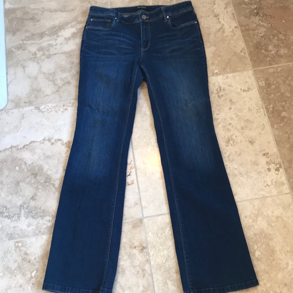 WHBM boot leg jeans